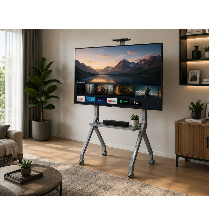 Soporte Para Tv Con Ruedas 55" - 110" Audiobahn... image number null