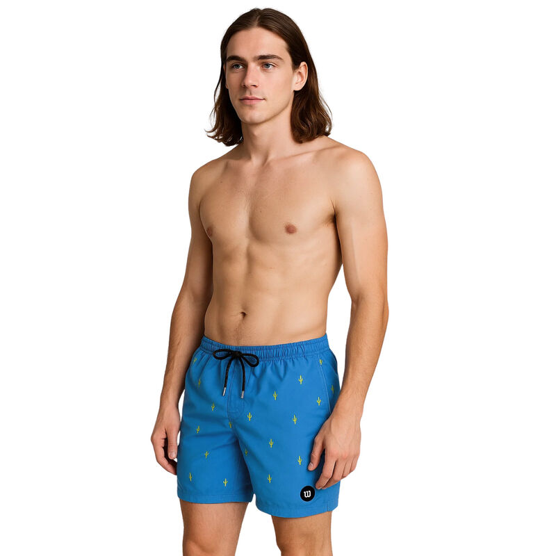 Boardshort Wilson para hombre AZUL ESTAMPADO MD image number null