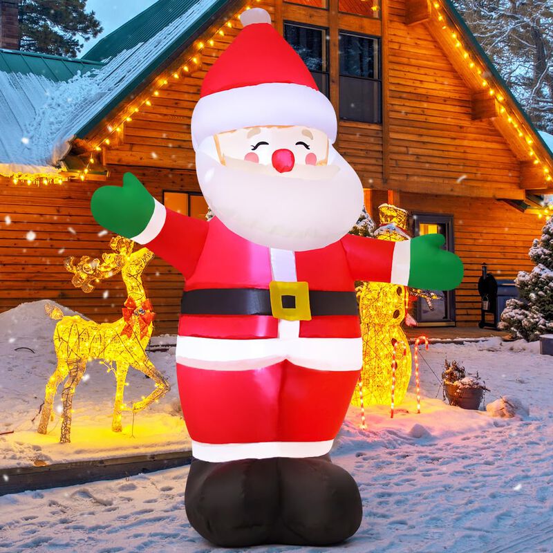 Pap&aacute; Noel Inflable Goosh De Navidad De 1,5 M Co... image number null