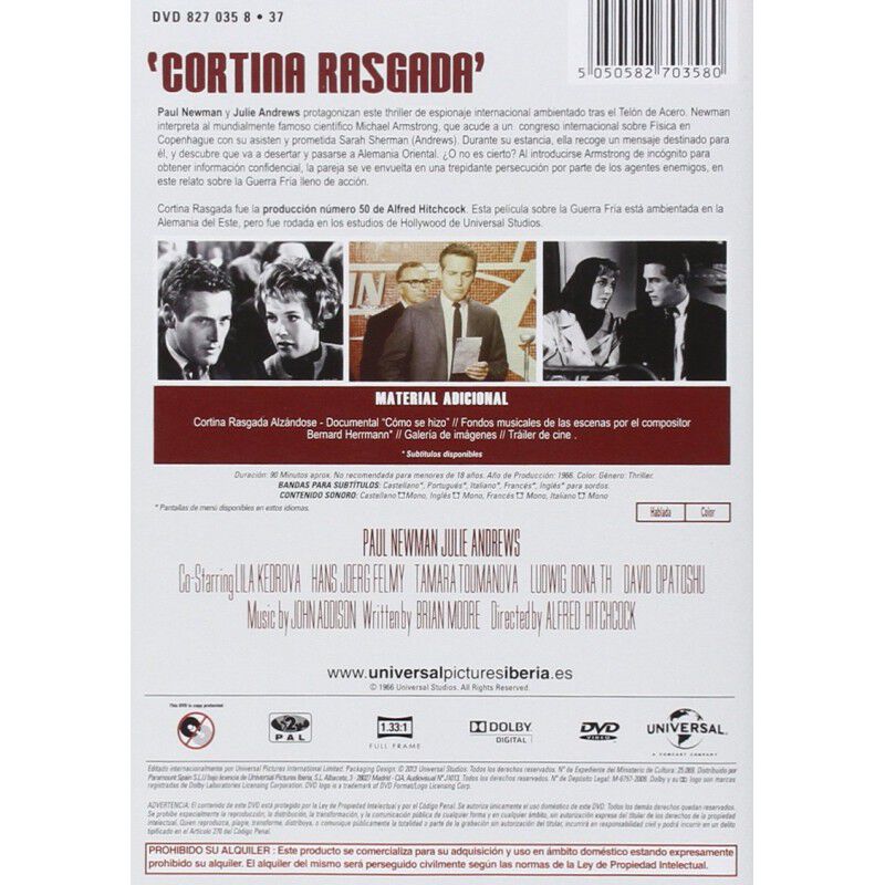 Cortina Rasgada [dvd] image number null