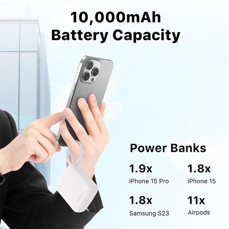 Bateria Externa MYBAT Powerbank USB-C 10000mAH ... image number null