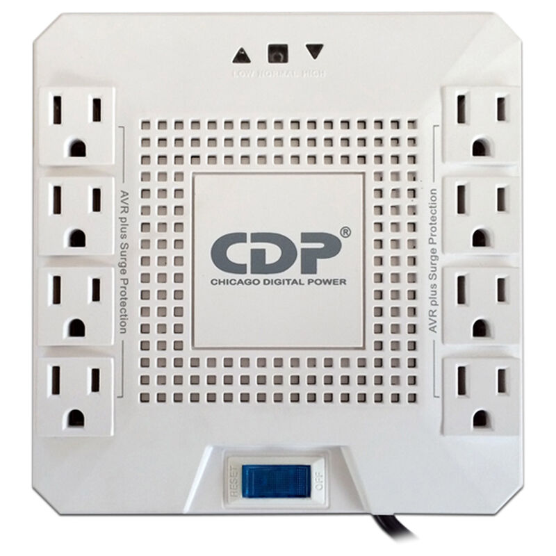 Regulador CDP de 1800VA/1000W, 8 contactos image number null
