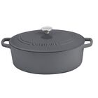 Olla Holandesa Cuisinart 7L Hierro Fundido Esmaltado Gris