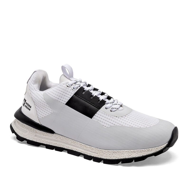 Mora Urban Tenis urbano para hombre blanco negr... image number null