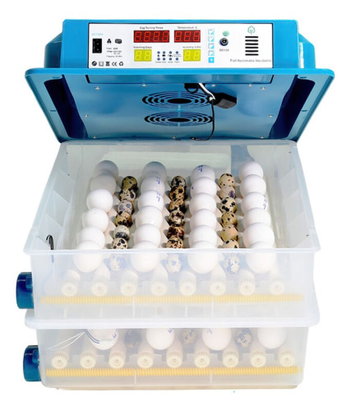 Incubadora Automática 120 Huevos Aves Pollos + ... image number null