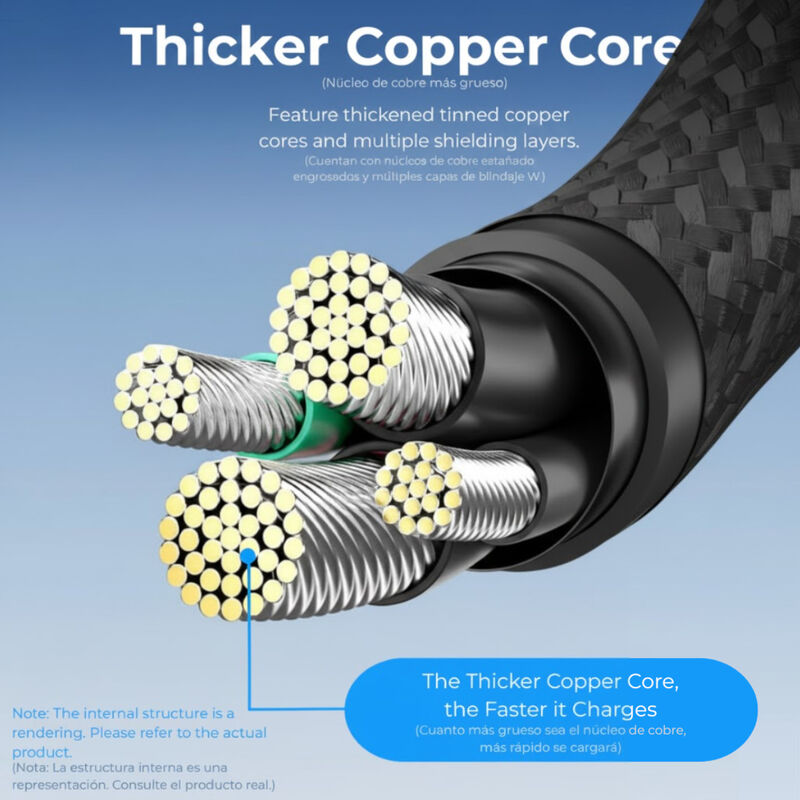 Cable USB-A/USB-C VENTION 2M 100W (6A) Trenzado... image number null
