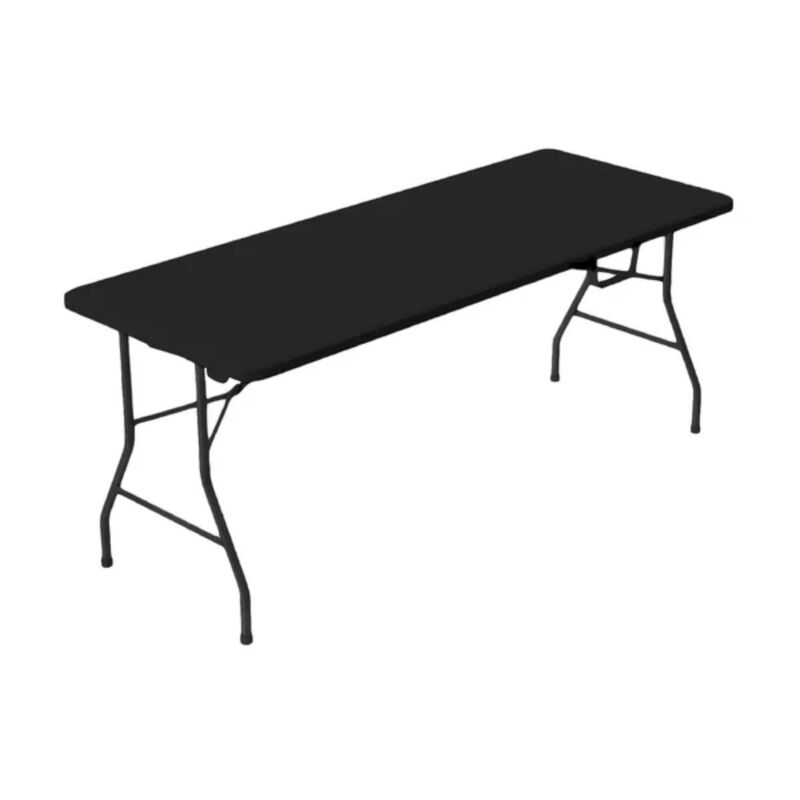 Mesa De Pl&aacute;stico Plegable Shtark Negra Cuon4726 image number null