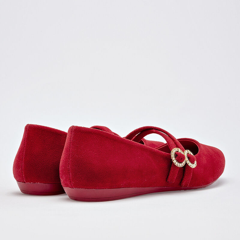 Clasben Balerina para mujer rojo image number null