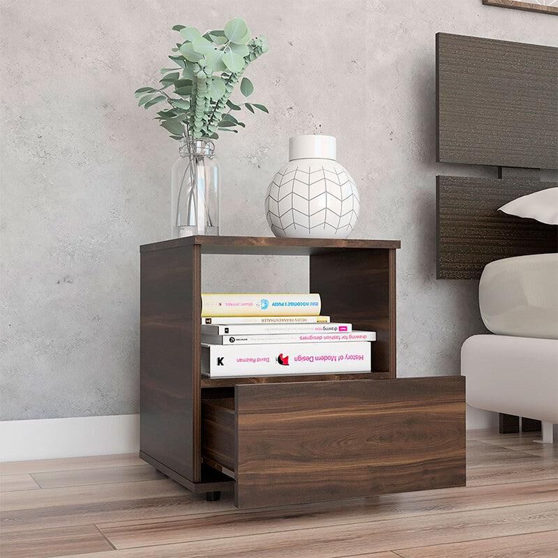 Bur&oacute; Oliver Caoba con Un Caj&oacute;n Virtual Muebles image number null