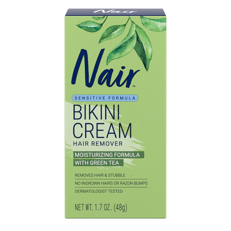 Crema Depilatoria Nair Bikini Con T&eacute; Verde 50 M... image number null