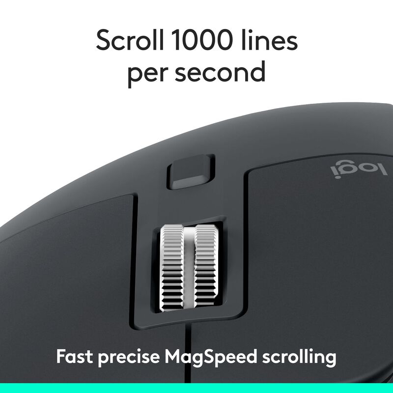Rat&oacute;n Logitech Mx Master 3s Inal&aacute;mbrico 8k Dpi ... image number null