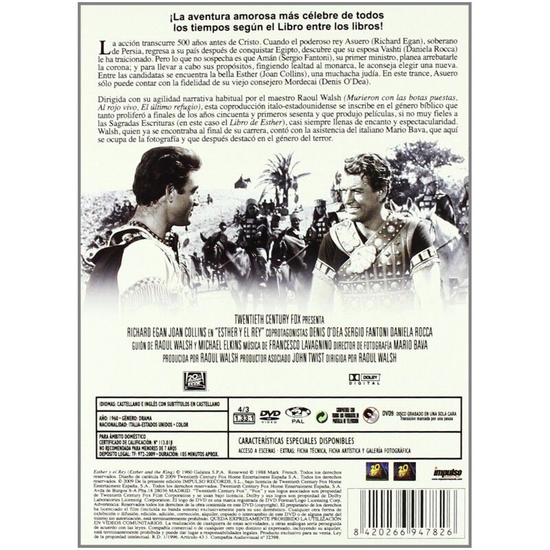 Esther y el rey (Edici&oacute;n Impulso) [DVD] image number null
