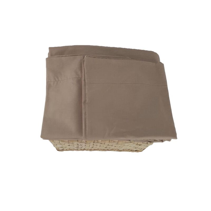 Set de sabanas Almoda Caqui Individual (plana, ... image number null