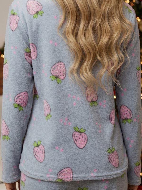 Pijama Afelpada Mujer Polar PIJ-035-2 D62 Panta... image number null