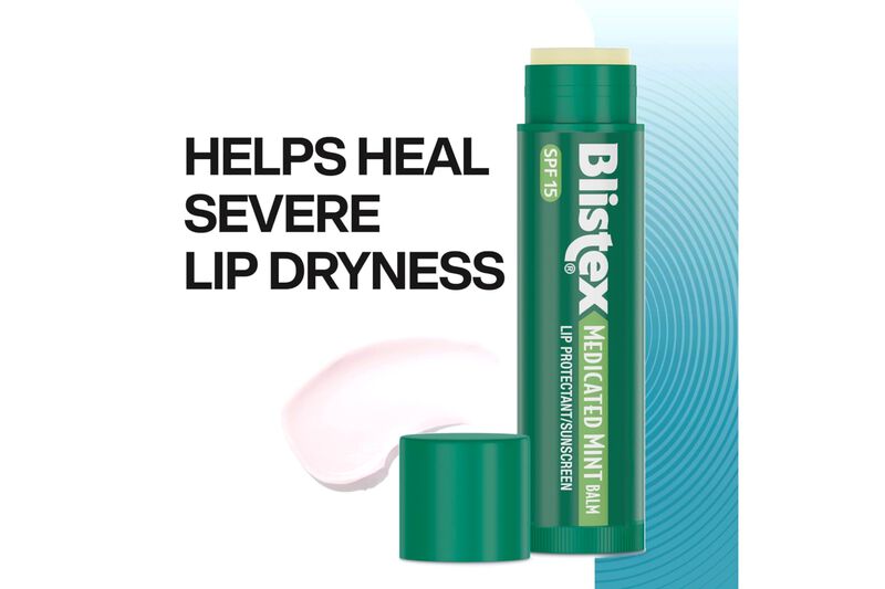 B&aacute;lsamo Labial Blistex Medicated Mint Spf 15 4,... image number null