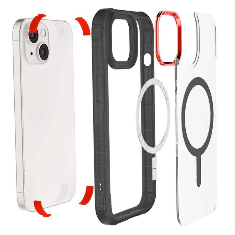 Funda GHOSTEK Covert para iPhone 15 PLUS Humo M... image number null