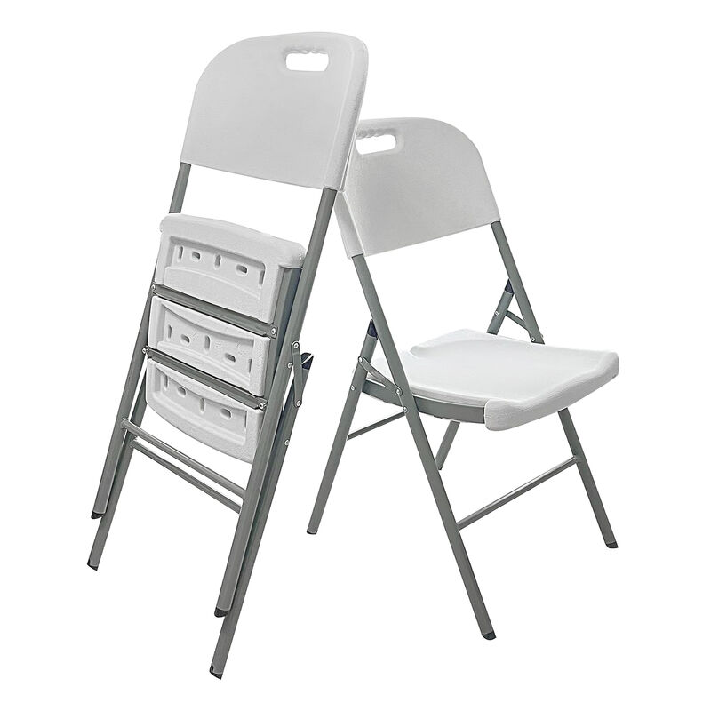 Silla de Comedor Color Blanco Plegable image number null