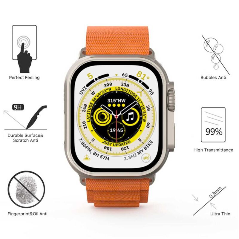 Mica Vidrio MYBAT para Apple Watch Ultra 49mm t... image number null