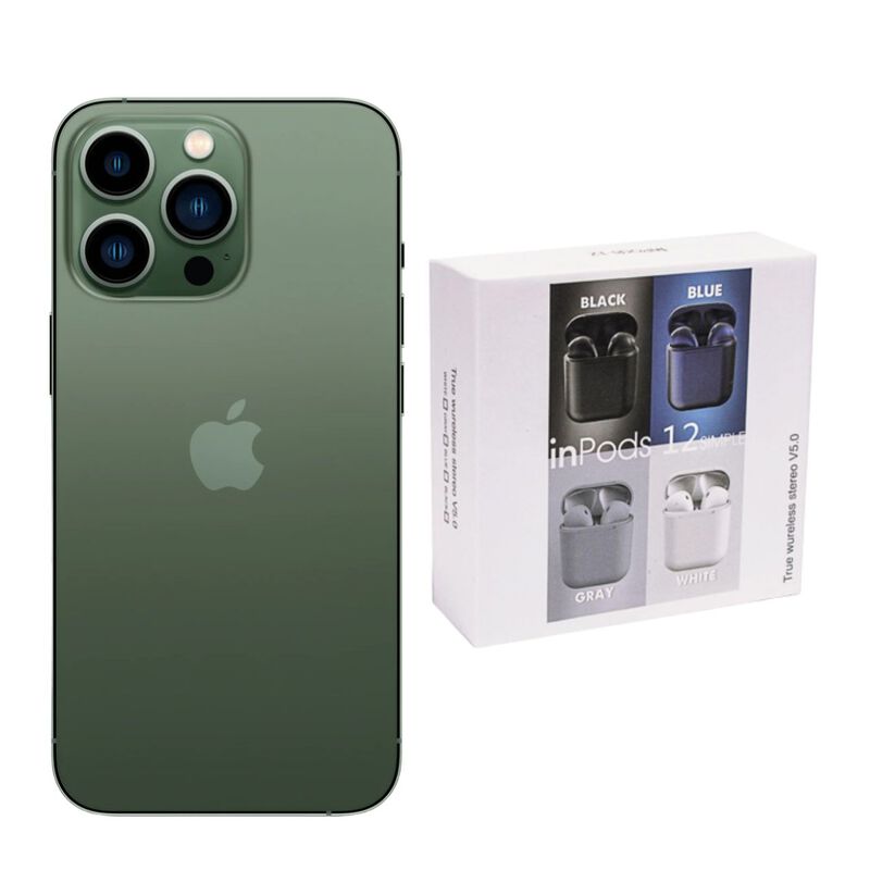iPhone 13 Pro 128GB Verde Reacondicionado + Aud... image number null