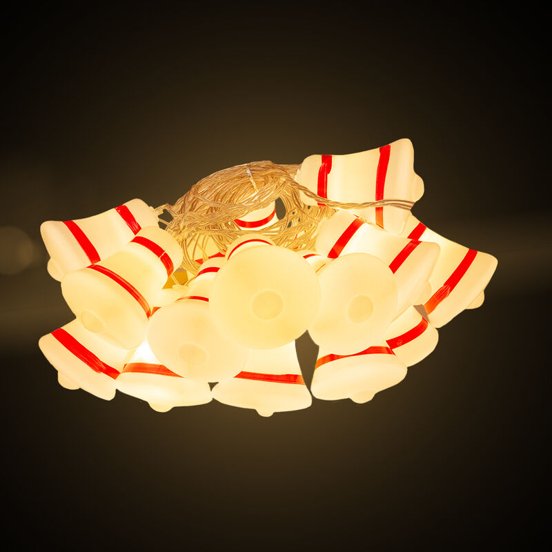 Serie con focos de Campana C&aacute;lida 20 focos, Luz... image number null