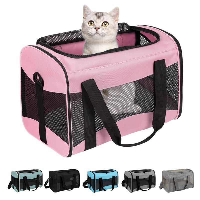 Transport&iacute;n Top Tasta 38x25x25 Cm Rosa Plegable image number null