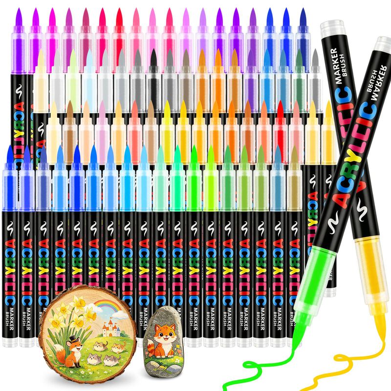 Marcadores De Pintura Ptazsctc 72 Colores Con P... image number null