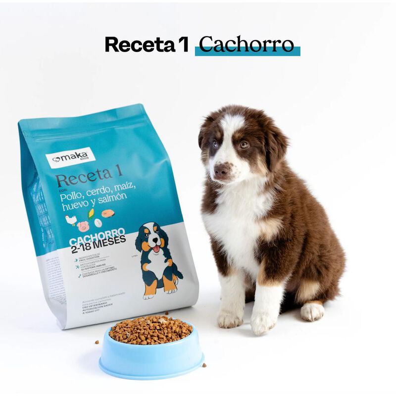 Maka Receta 1 Cachorro 4 kg Original,Sellado image number null