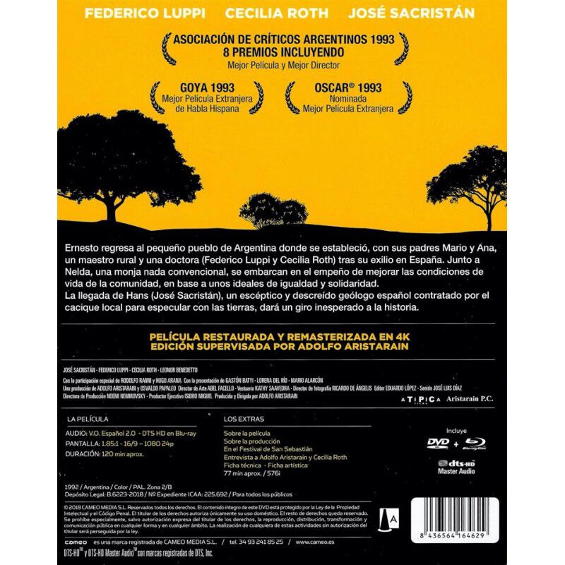 Un Lugar En El Mundo [DVD, Blu-ray] (1992) image number null