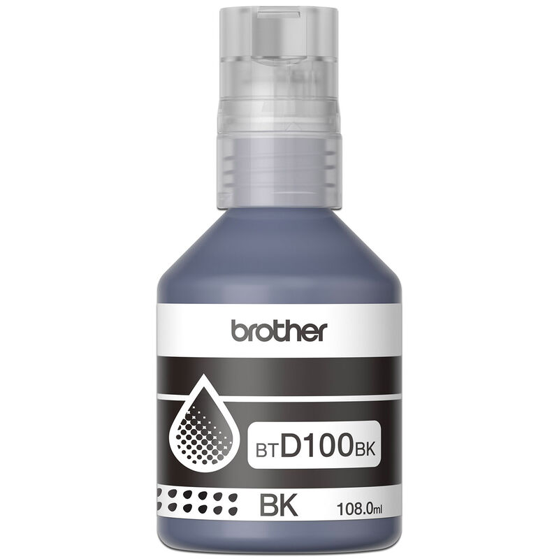 Botella de Tinta Brother BTD100BK, Ultra Alto R... image number null