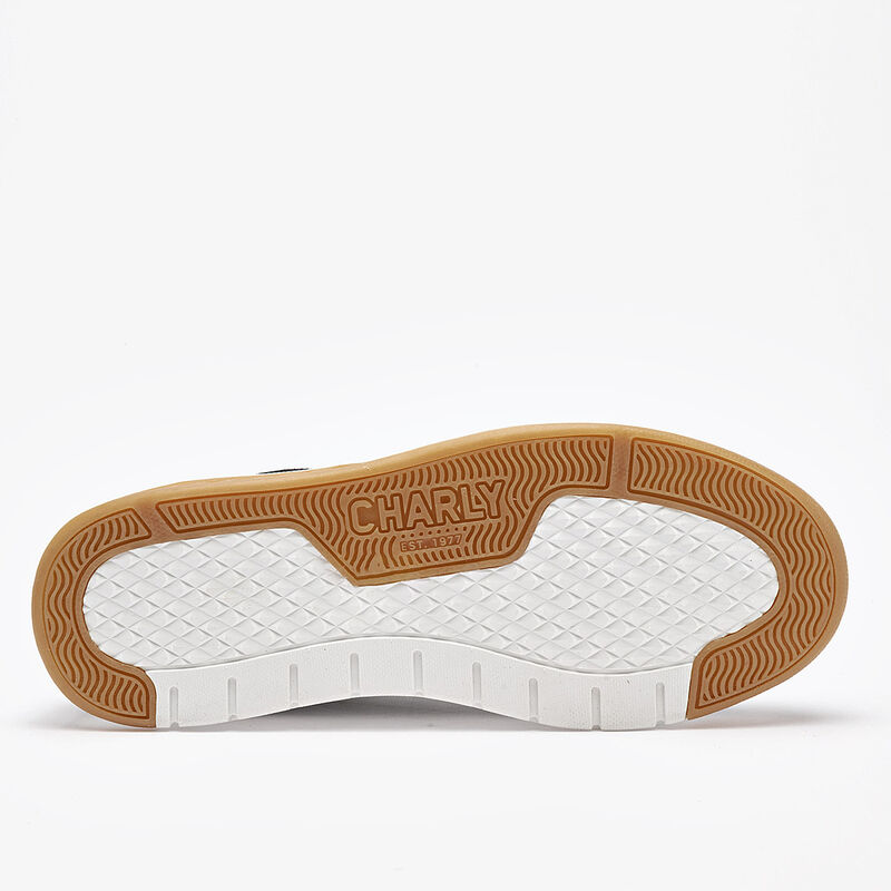 Charly tenis para hombre negro camel cod 139710... image number null