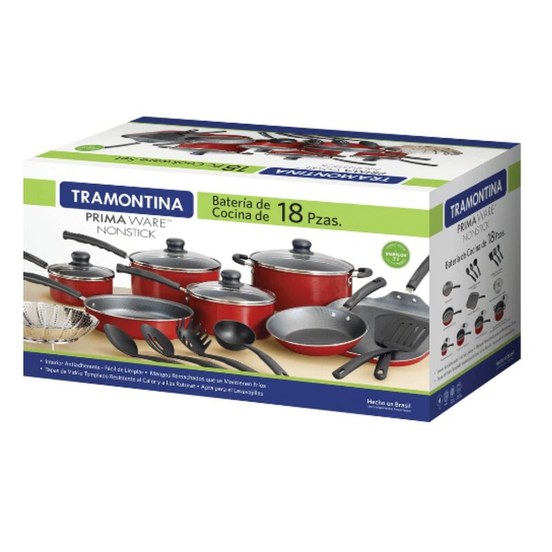 Bater&iacute;a Tramontina 80119567 Primaware 18 Pzas R... image number null