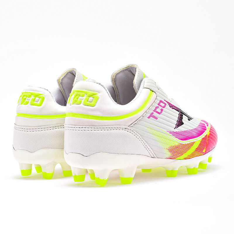 Trucco tenis de f&uacute;tbol para ni&ntilde;a blanco fucsia ... image number null