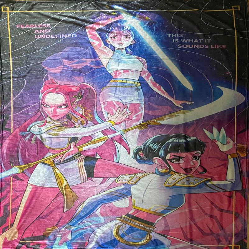 Exclusiva! Cobija Frazada Ultra Suave K-Pop Dem... image number null