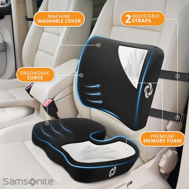 Juego De Cojines Samsonite De Espuma Viscoel&aacute;st... image number null