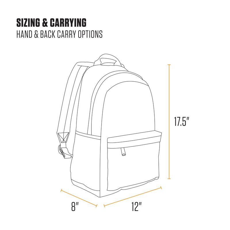Mochila Carhartt Classic 21L Pink Glow image number null