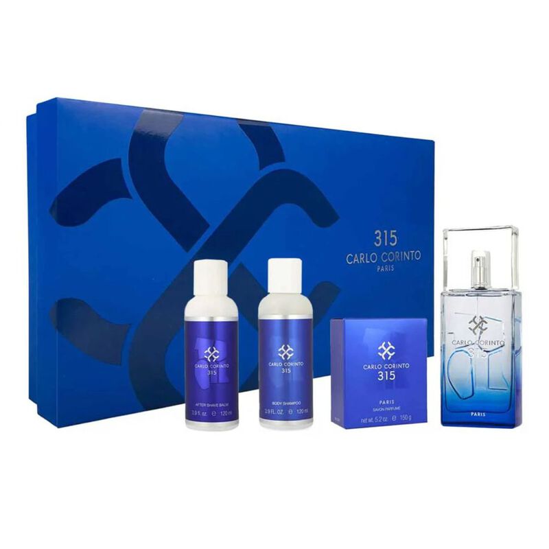 Set Carlo Corinto Perfume Edt 100ml Jabon Y Aft... image number null