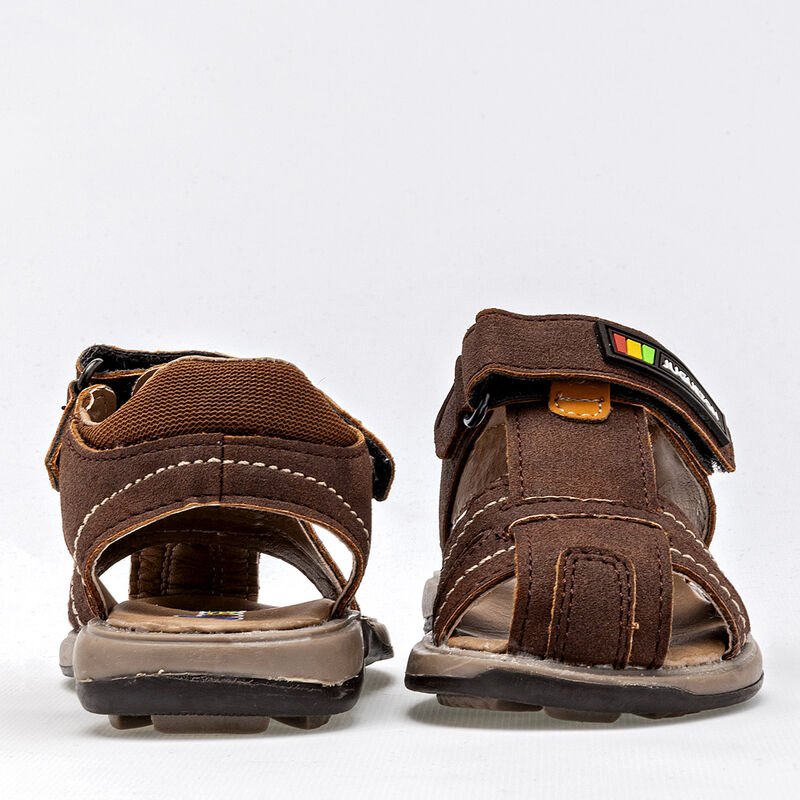 Juguetón Sandalia para bebé niño café image number null