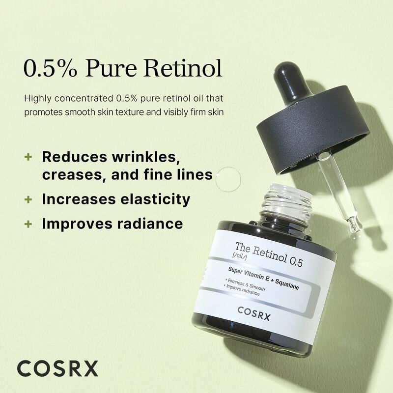Serum Cosrx Retinol 0.5 Oil 0.5% Tratamiento Re... image number null
