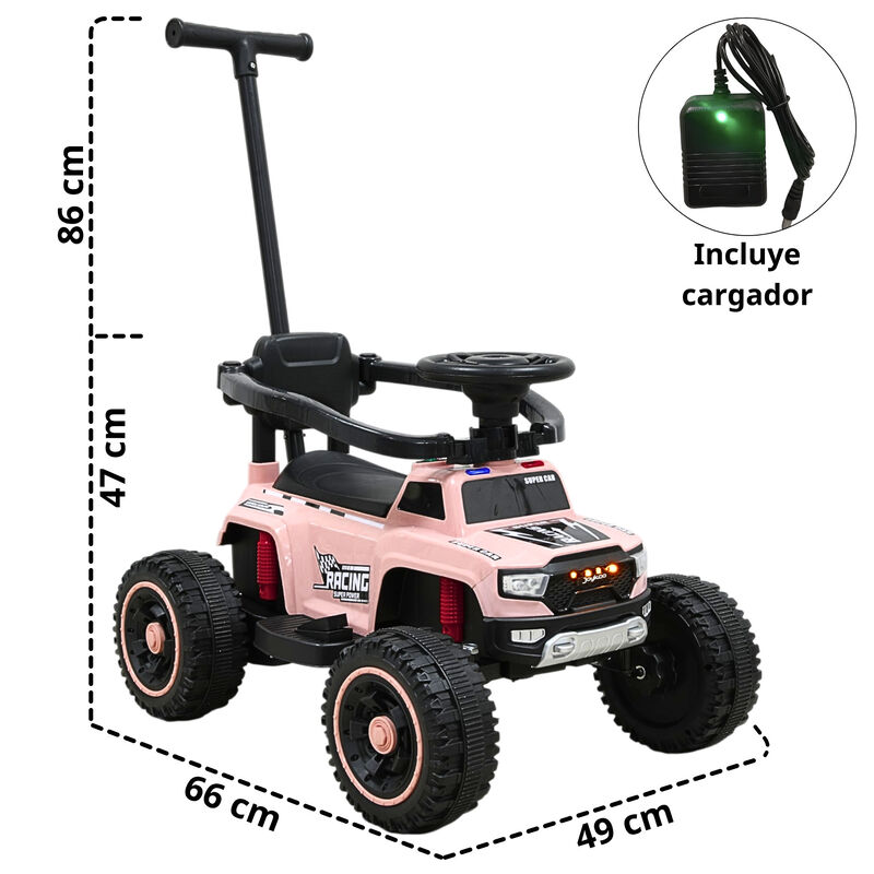 Montable El&eacute;ctrico Monster Para Ni&ntilde;os Con Contr... image number null