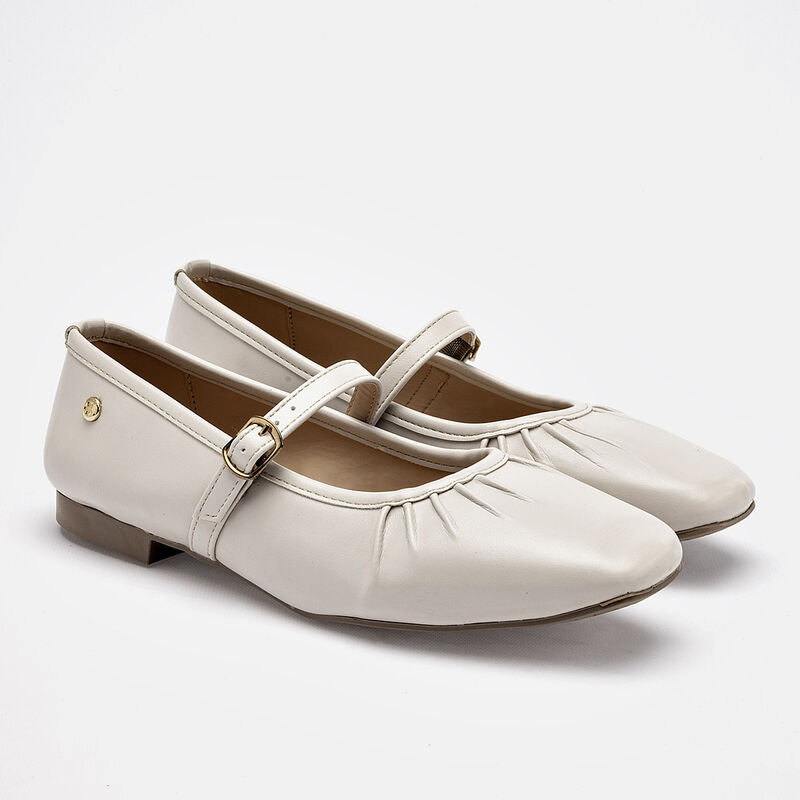 Moramora balerina para mujer  beige cod 141694-... image number null