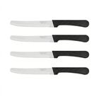 Juego De Cuchillos Para Frutas Tramontina 22923/005 Plenus 5" Negro 4pzs End