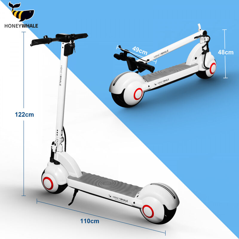 Scooter Electrico Honey Whale Orno Max-S Blanco image number null