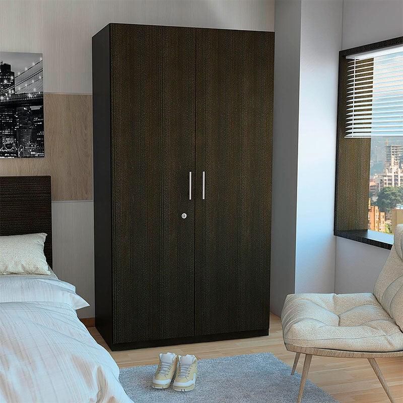 Closet Maya Wengue con Cerradura Virtual Mueble... image number null