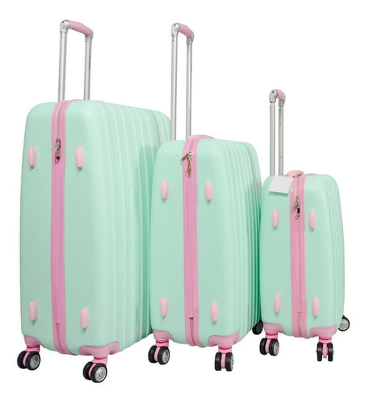 Juego 3 Maletas Rigidas Viaje Equipaje Juvenil ... image number null