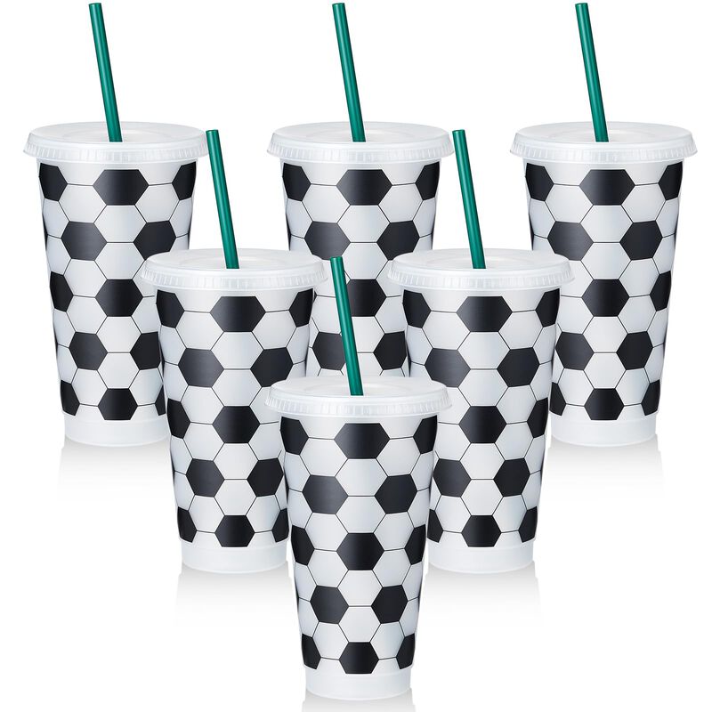 Vaso De Pl&aacute;stico 700 ml Tema F&uacute;tbol Uiifan Pack... image number null
