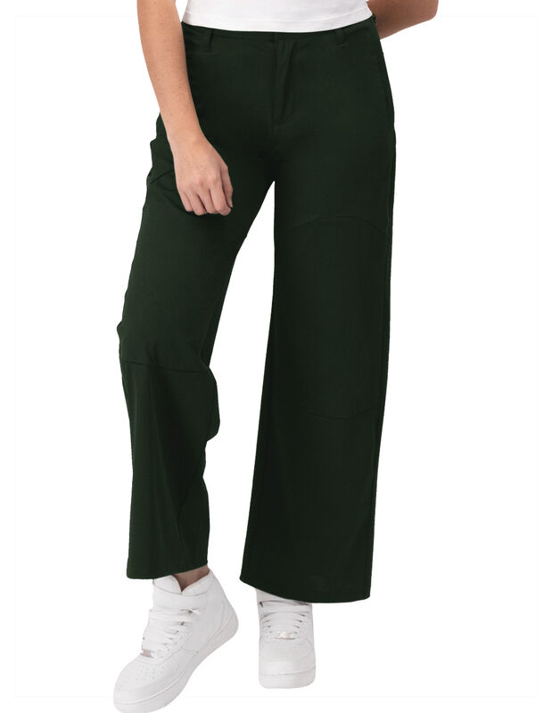 Pantal&oacute;n Mujer Premium Cintura Alta Verde milit... image number null
