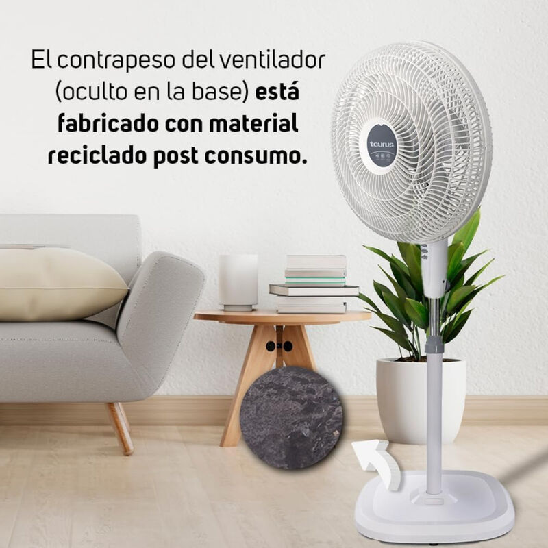 Ventilador de Pedestal y Pared 18" TAURUS 3 Vel... image number null