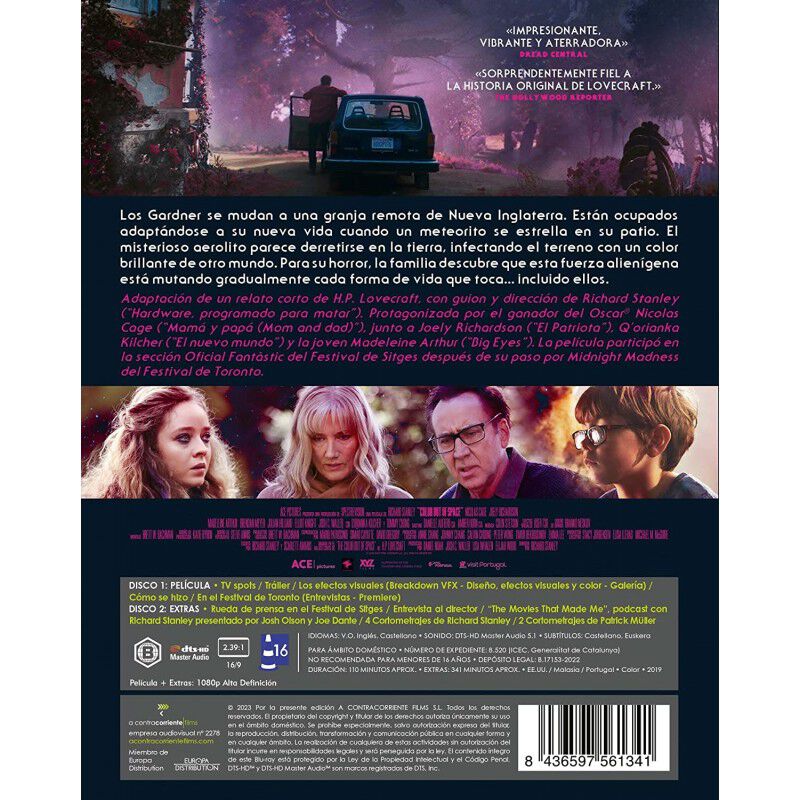 Color out of space [Blu-ray] image number null