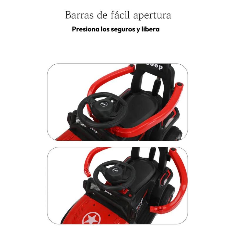 Correpasillos Beb&eacute; 3 En 1 Carro Montable El&eacute;ctr... image number null