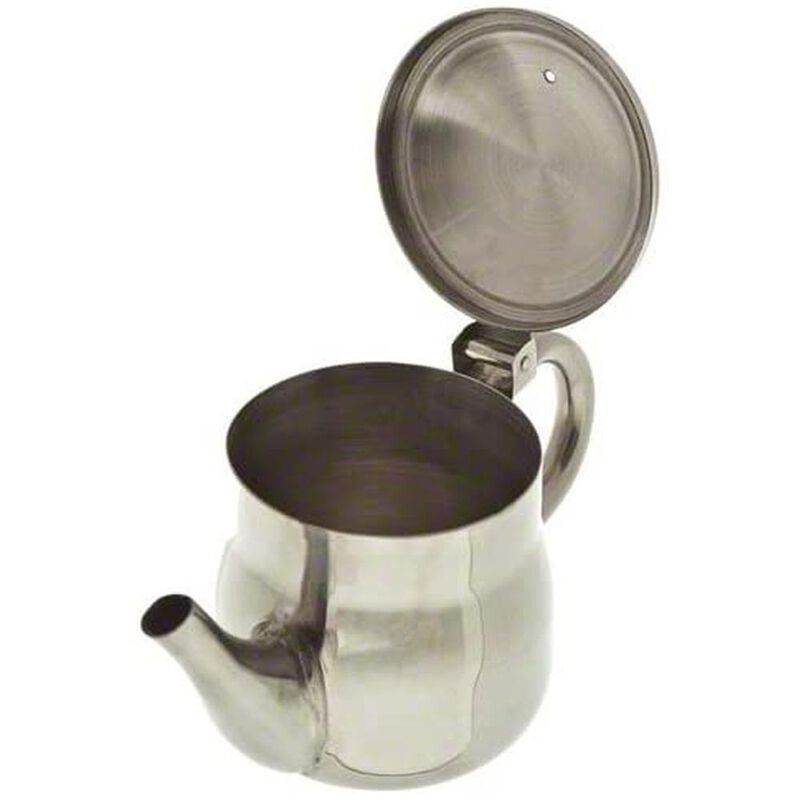 Tetera de cuello de cisne de acero inoxidable, ... image number null